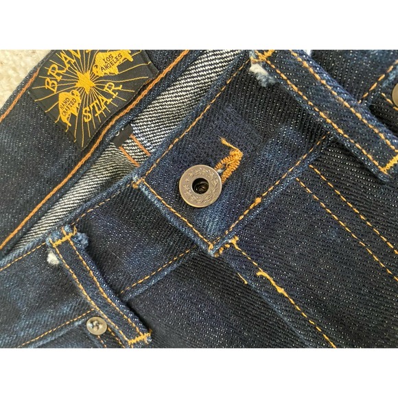 Women's Bright Star Hand Crafted Made in the USA Jeans-Size 32 X 37-NWOT-Size 31 - Picture 8 of 12
